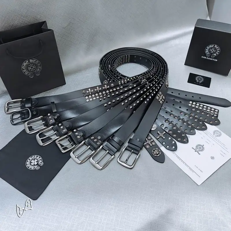 Chrome Hearts belt 38mmX100-125cm lb03